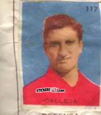 Cromo Calleja - Campeonato Mundial de Futbol 1962
 n. 117 - Caramelos