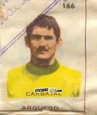 Cromo Carbajal - Campeonato Mundial de Futbol 1962
 n. 166 - Caramelos