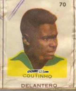 Figurina Coutinho - Campeonato Mundial de Futbol 1962
 n. 70 - Caramelos