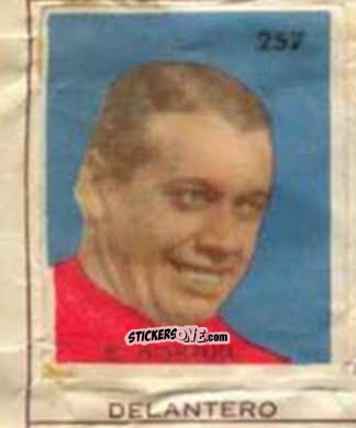 Figurina E. Sorrel - Campeonato Mundial de Futbol 1962
 n. 257 - Caramelos