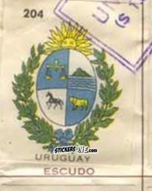 Sticker Emblem - Campeonato Mundial de Futbol 1962
 n. 204 - Caramelos