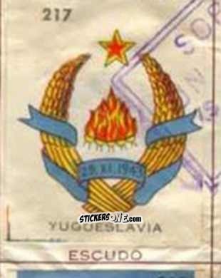 Figurina Emblem - Campeonato Mundial de Futbol 1962
 n. 217 - Caramelos