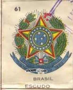 Sticker Emblem - Campeonato Mundial de Futbol 1962
 n. 61 - Caramelos