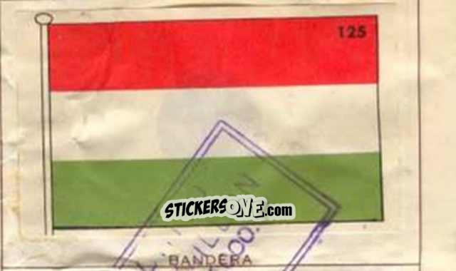 Sticker Flag - Campeonato Mundial de Futbol 1962
 n. 125 - Caramelos