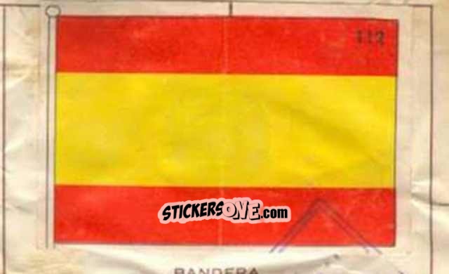 Figurina Flag - Campeonato Mundial de Futbol 1962
 n. 112 - Caramelos