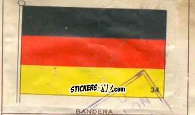 Figurina Flag - Campeonato Mundial de Futbol 1962
 n. 34 - Caramelos
