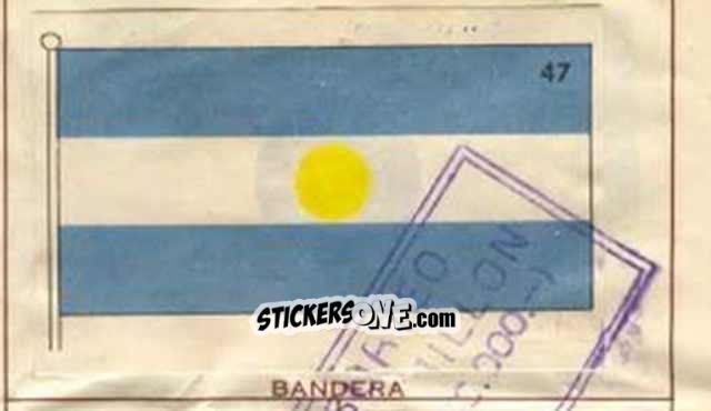 Cromo Flag - Campeonato Mundial de Futbol 1962
 n. 47 - Caramelos