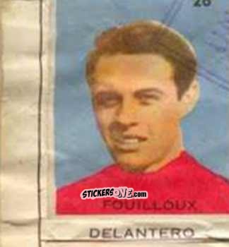Figurina Fouilloux - Campeonato Mundial de Futbol 1962
 n. 26 - Caramelos