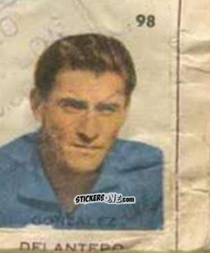 Figurina Gonzalez - Campeonato Mundial de Futbol 1962
 n. 98 - Caramelos