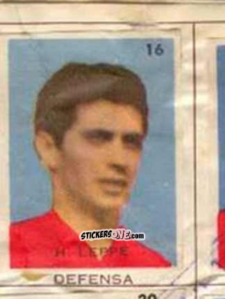 Cromo H. Leppe - Campeonato Mundial de Futbol 1962
 n. 16 - Caramelos