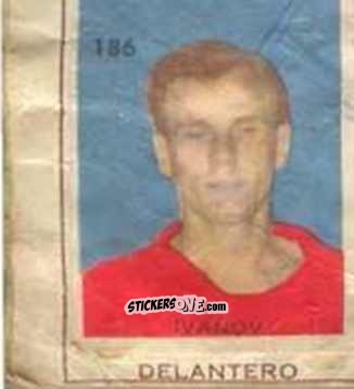 Figurina Ivanov - Campeonato Mundial de Futbol 1962
 n. 186 - Caramelos