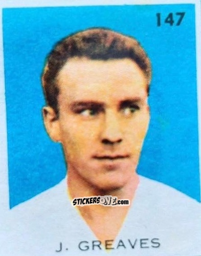 Sticker J. Greaves - Campeonato Mundial de Futbol 1962
 n. 147 - Caramelos