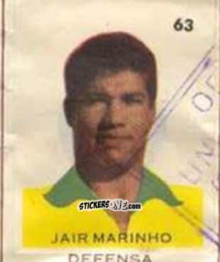 Cromo Kjair Marinho - Campeonato Mundial de Futbol 1962
 n. 63 - Caramelos
