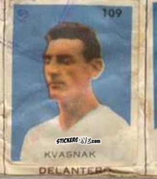 Cromo Kvasnak - Campeonato Mundial de Futbol 1962
 n. 109 - Caramelos