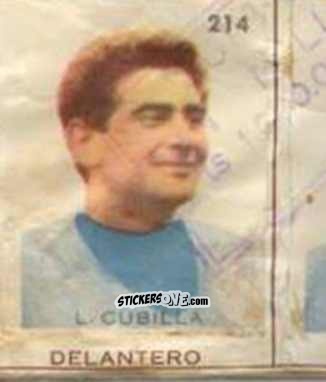 Figurina L. Cubilla - Campeonato Mundial de Futbol 1962
 n. 214 - Caramelos