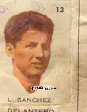 Figurina L. Sanchez - Campeonato Mundial de Futbol 1962
 n. 13 - Caramelos