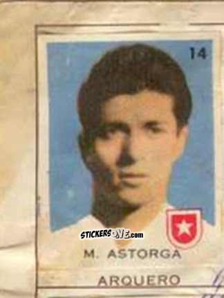 Sticker M. Astorga - Campeonato Mundial de Futbol 1962
 n. 14 - Caramelos