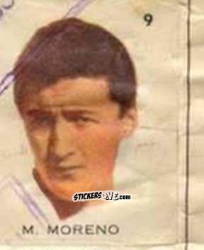 Figurina M. Moreno - Campeonato Mundial de Futbol 1962
 n. 9 - Caramelos