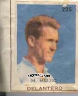 Figurina M. Mujic - Campeonato Mundial de Futbol 1962
 n. 225 - Caramelos