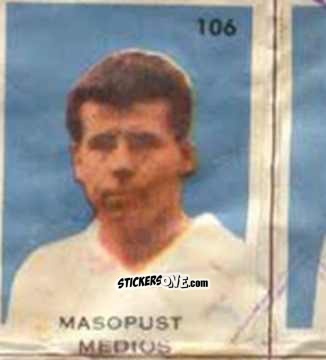 Figurina Masopust - Campeonato Mundial de Futbol 1962
 n. 106 - Caramelos