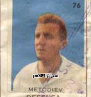 Sticker Metodiev - Campeonato Mundial de Futbol 1962
 n. 76 - Caramelos