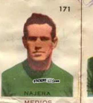 Figurina Najera - Campeonato Mundial de Futbol 1962
 n. 171 - Caramelos