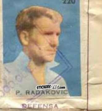 Figurina P. Radakovic - Campeonato Mundial de Futbol 1962
 n. 220 - Caramelos
