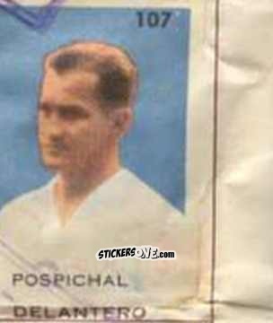 Figurina Pospichal - Campeonato Mundial de Futbol 1962
 n. 107 - Caramelos