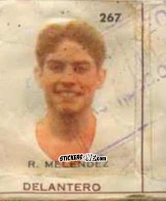 Figurina R. Melendez - Campeonato Mundial de Futbol 1962
 n. 267 - Caramelos