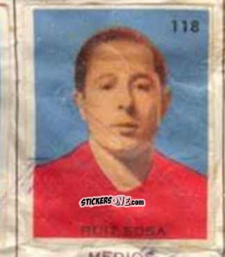 Figurina Ruiz Sosa - Campeonato Mundial de Futbol 1962
 n. 118 - Caramelos