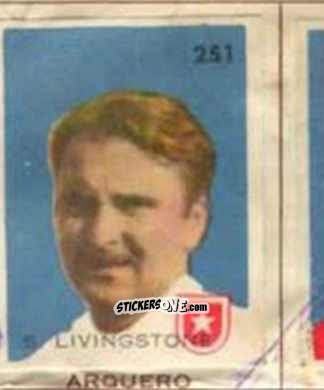 Figurina S. Livingstone - Campeonato Mundial de Futbol 1962
 n. 251 - Caramelos