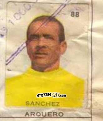 Figurina Sanchez - Campeonato Mundial de Futbol 1962
 n. 88 - Caramelos