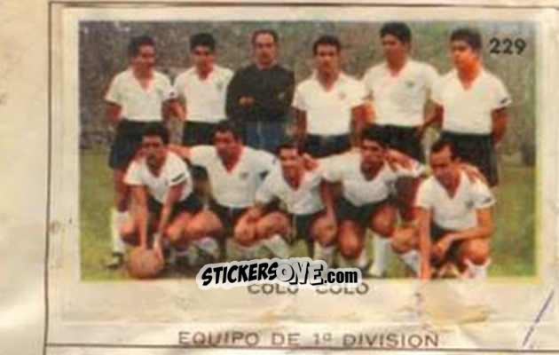 Figurina Team Photo - Campeonato Mundial de Futbol 1962
 n. 229 - Caramelos