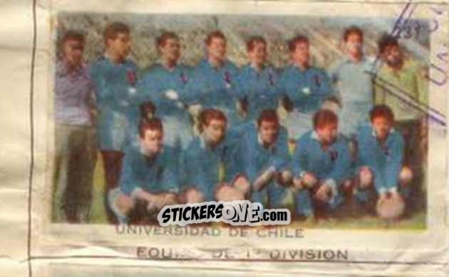 Figurina Team Photo - Campeonato Mundial de Futbol 1962
 n. 231 - Caramelos