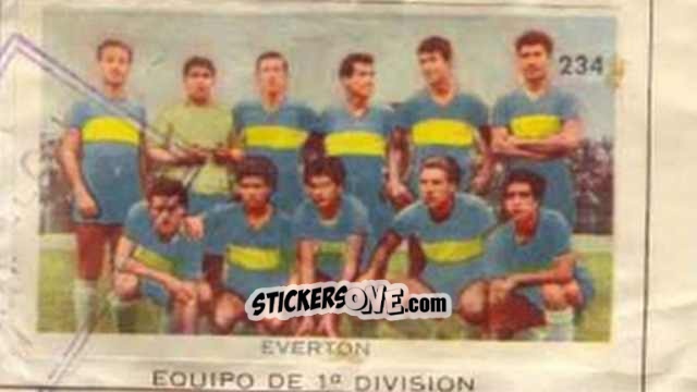 Figurina Team Photo - Campeonato Mundial de Futbol 1962
 n. 234 - Caramelos