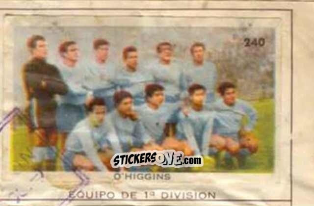 Figurina Team Photo - Campeonato Mundial de Futbol 1962
 n. 240 - Caramelos