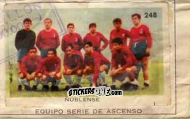 Sticker Team Photo - Campeonato Mundial de Futbol 1962
 n. 248 - Caramelos