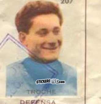 Figurina Troche - Campeonato Mundial de Futbol 1962
 n. 207 - Caramelos
