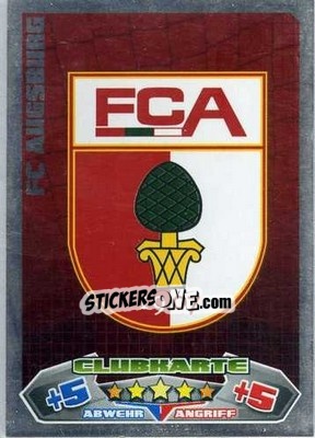 Cromo Club Logo - German Football Bundesliga 2012-2013. Match Attax - Topps