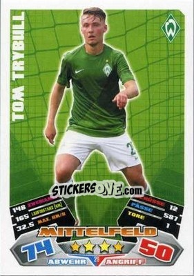 Sticker Tom Trybull - German Football Bundesliga 2012-2013. Match Attax - Topps