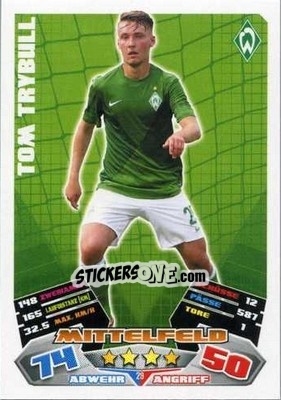 Figurina Tom Trybull - German Football Bundesliga 2012-2013. Match Attax - Topps