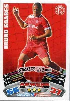 Sticker Bruno Soares - German Football Bundesliga 2012-2013. Match Attax - Topps