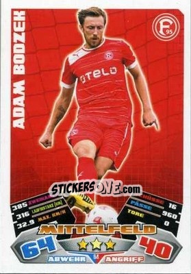 Figurina Adam Bodzek - German Football Bundesliga 2012-2013. Match Attax - Topps