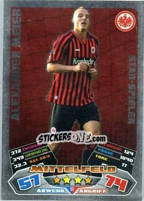 Cromo Alexander Meier - German Football Bundesliga 2012-2013. Match Attax - Topps