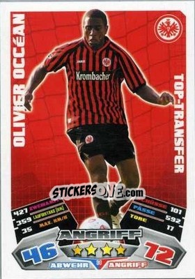 Cromo Olivier Occean - German Football Bundesliga 2012-2013. Match Attax - Topps