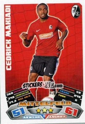 Sticker Cedrick Makiadi - German Football Bundesliga 2012-2013. Match Attax - Topps