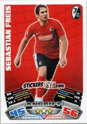Cromo Sebastian Freis - German Football Bundesliga 2012-2013. Match Attax - Topps