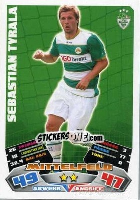 Figurina Sebastian Tyrala - German Football Bundesliga 2012-2013. Match Attax - Topps