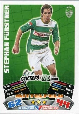 Sticker Stephan Fürstner - German Football Bundesliga 2012-2013. Match Attax - Topps