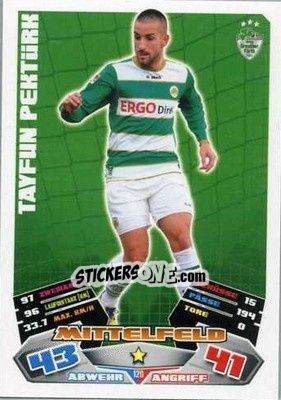 Sticker Tayfun Pektürk - German Football Bundesliga 2012-2013. Match Attax - Topps